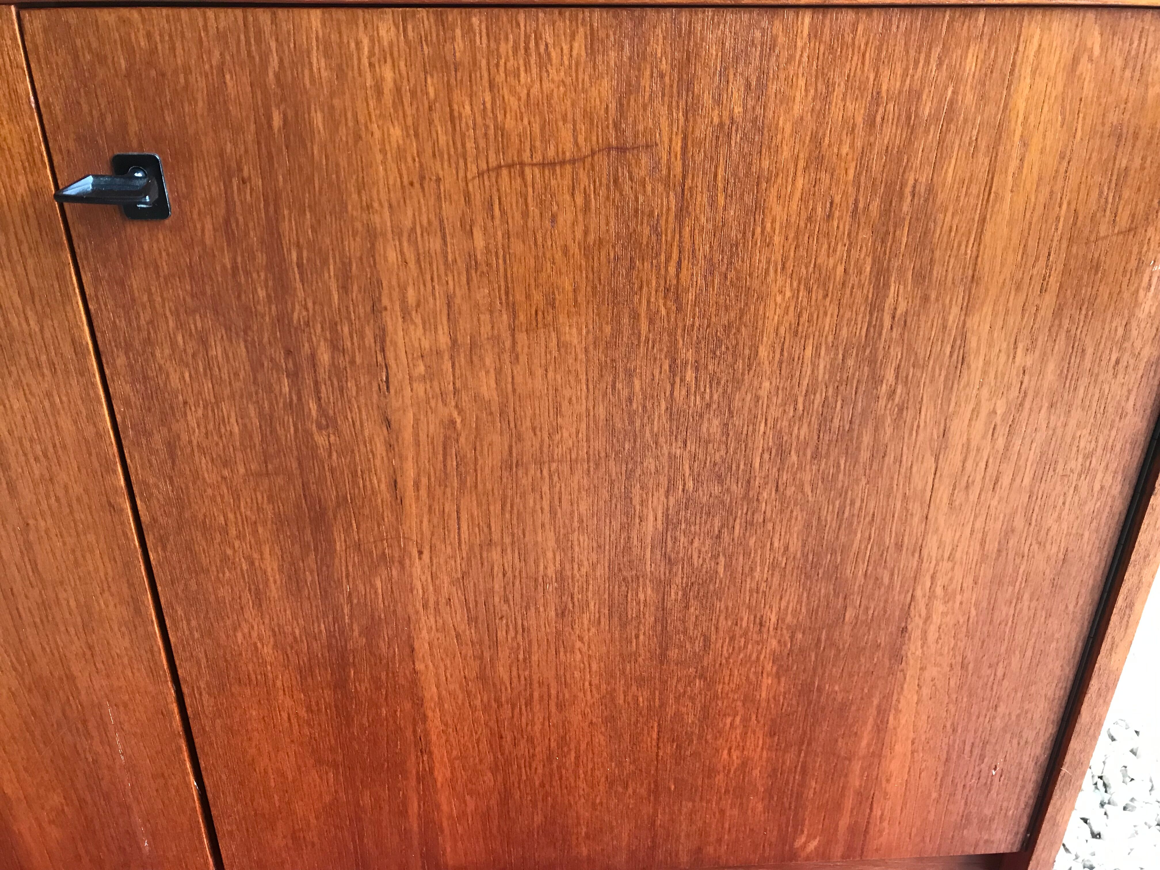 Vintage sideboard feet compass 1960's