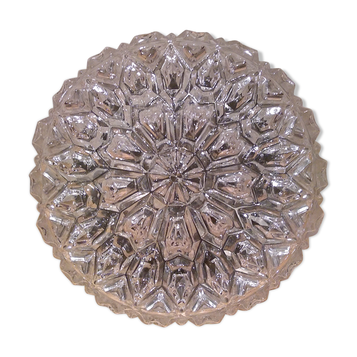 Moulded glass ceiling 1960s