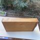 Art Deco desk in varnished mahogany.