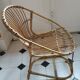 Rattan armchair