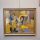 Huile sur toile “Composition abstraite”, Yves Frangeul, 1964 - France
