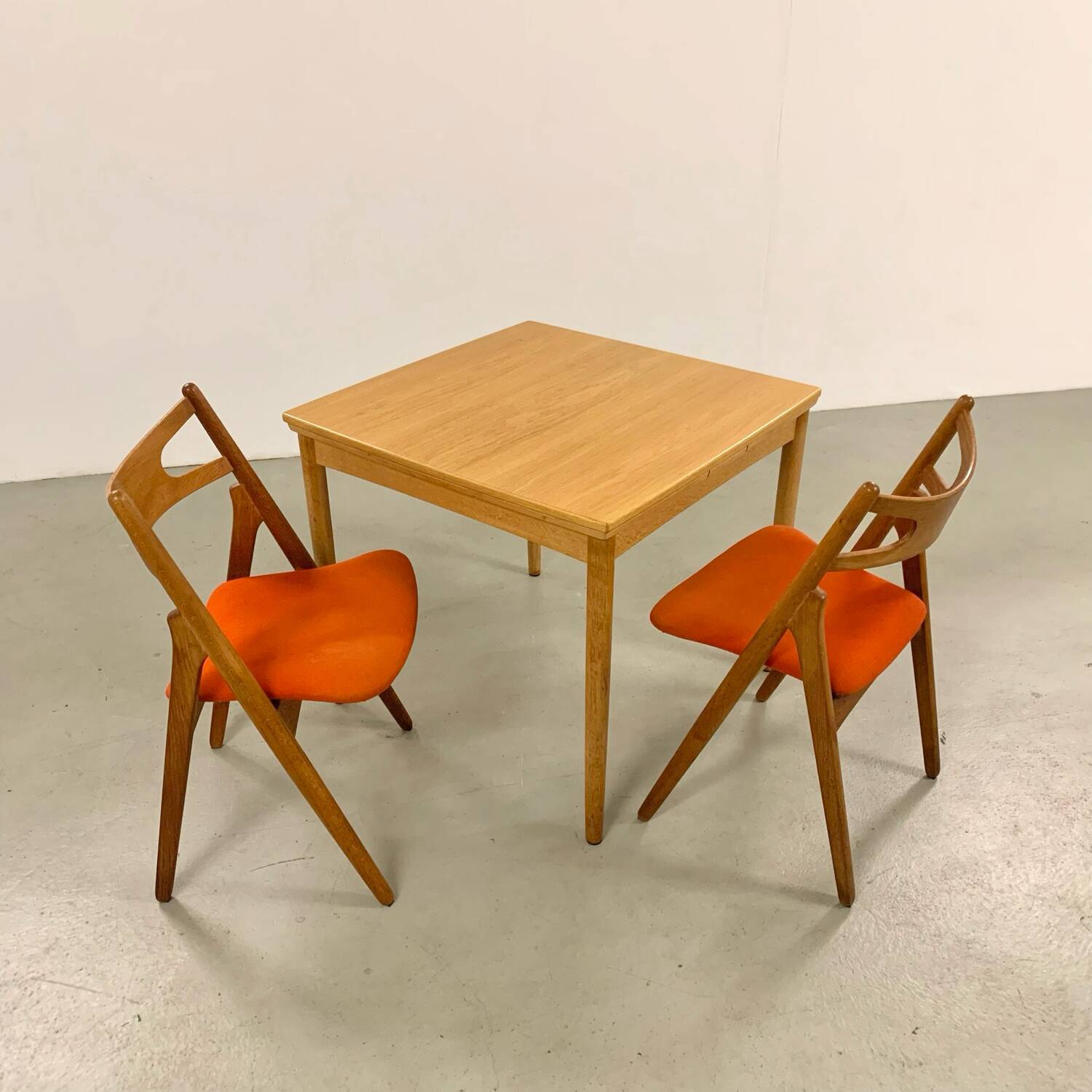 Hans Wegner Dining Chairs by Carl Hansen, 1960s