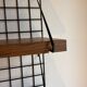 Vintage wall shelf from the 1970s.