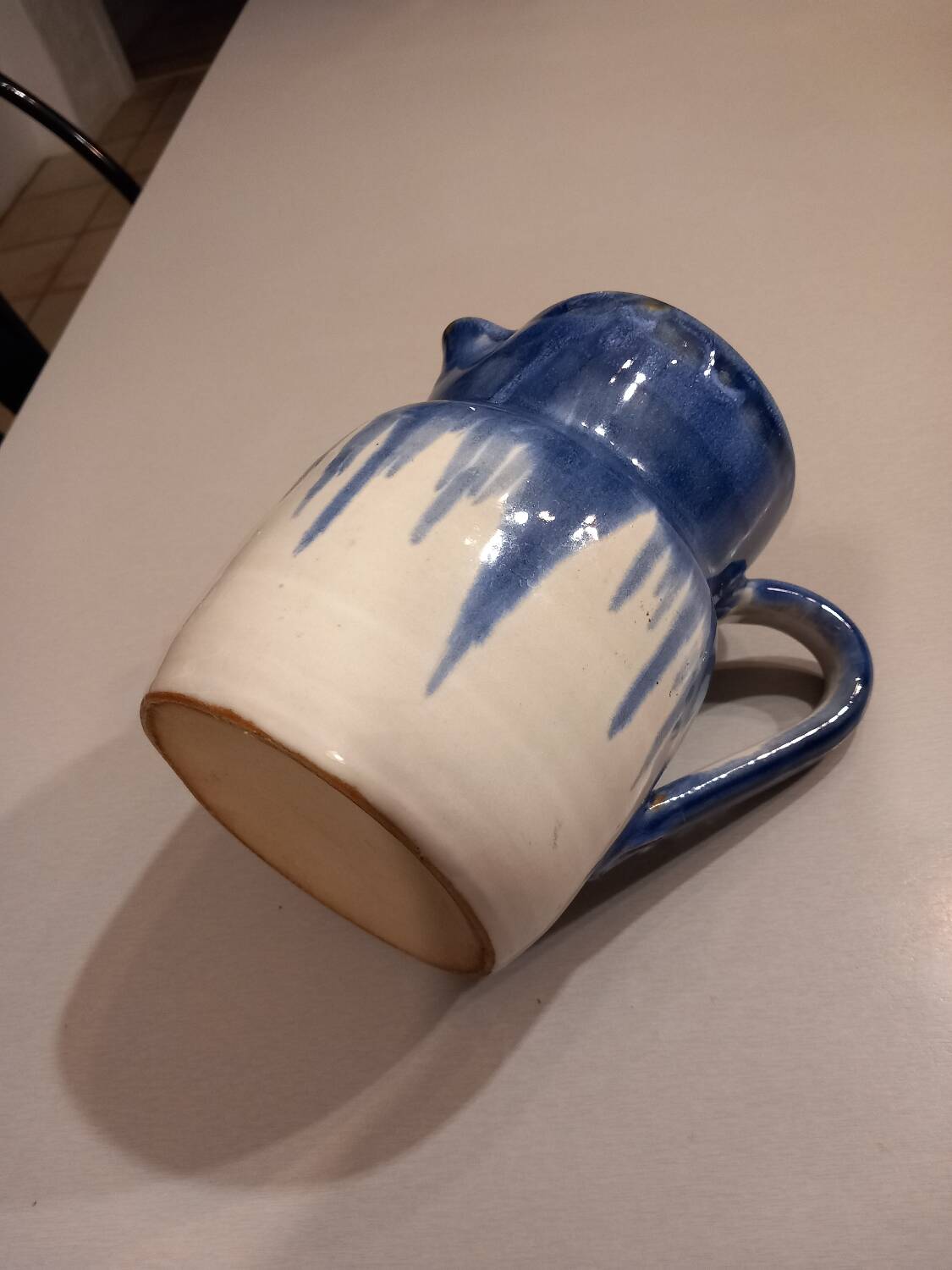 Old ceramic pitcher