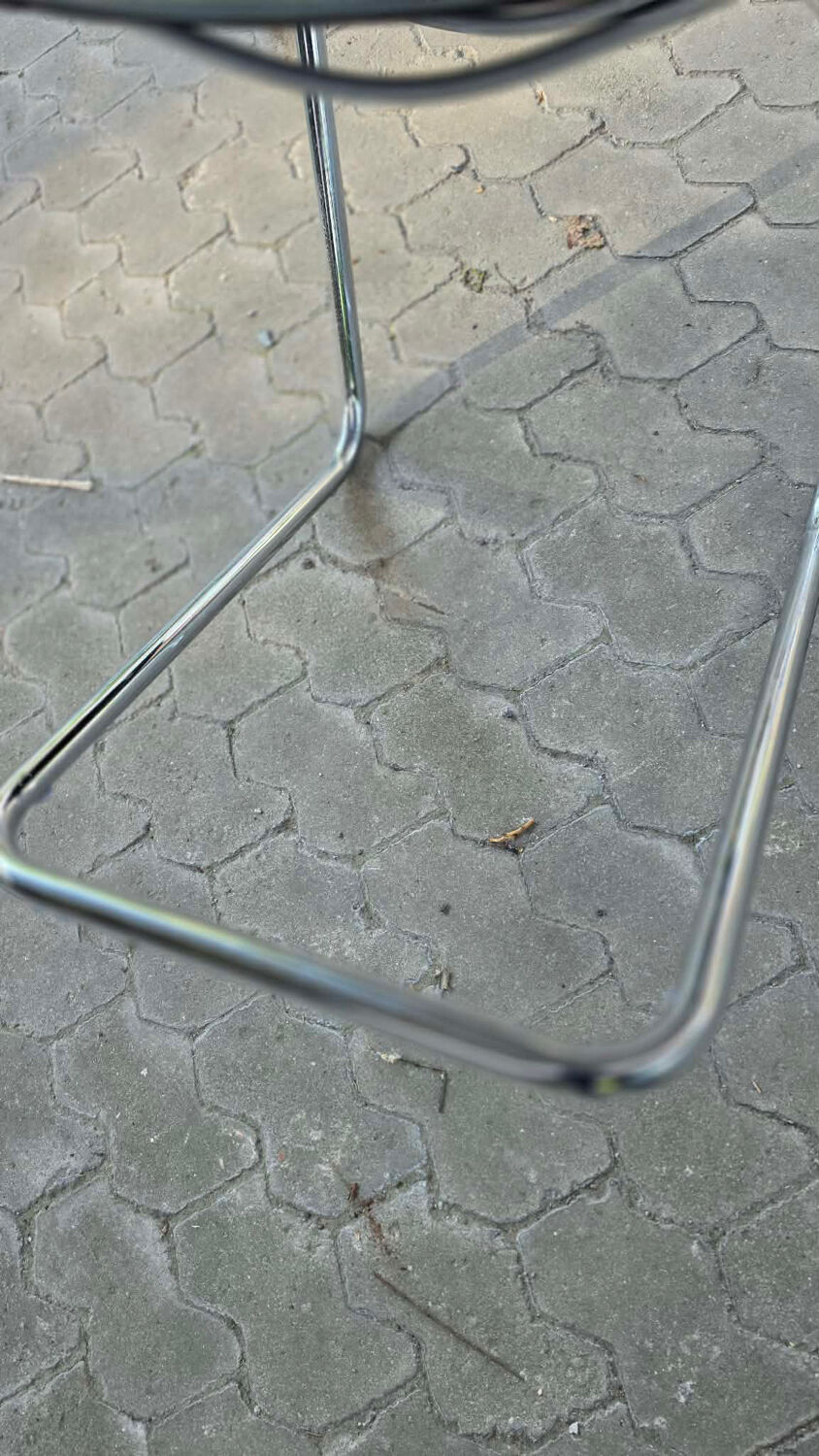 Set of 8 Cantilever chairs "S33" - Mart Stam, Bauhaus