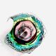 Alessandro Mandruzzato Murano Sommerso Ice Design Bowl