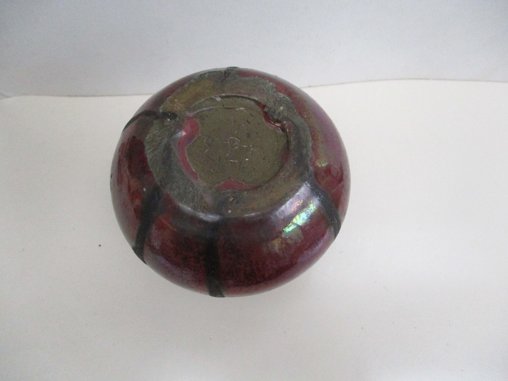 Art Deco sandstone vase