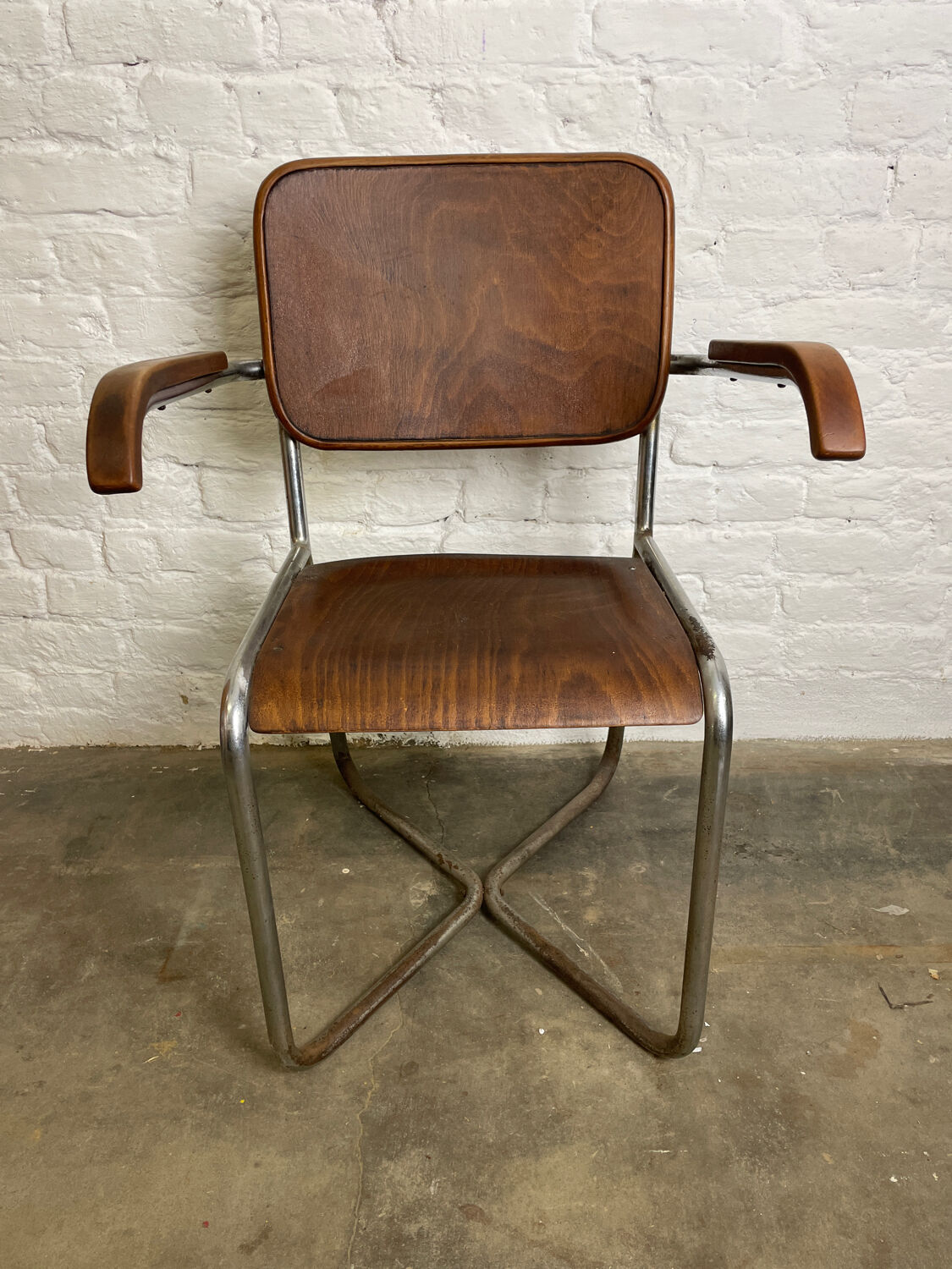 Bauhaus chair by Robert Slezak, 1930s