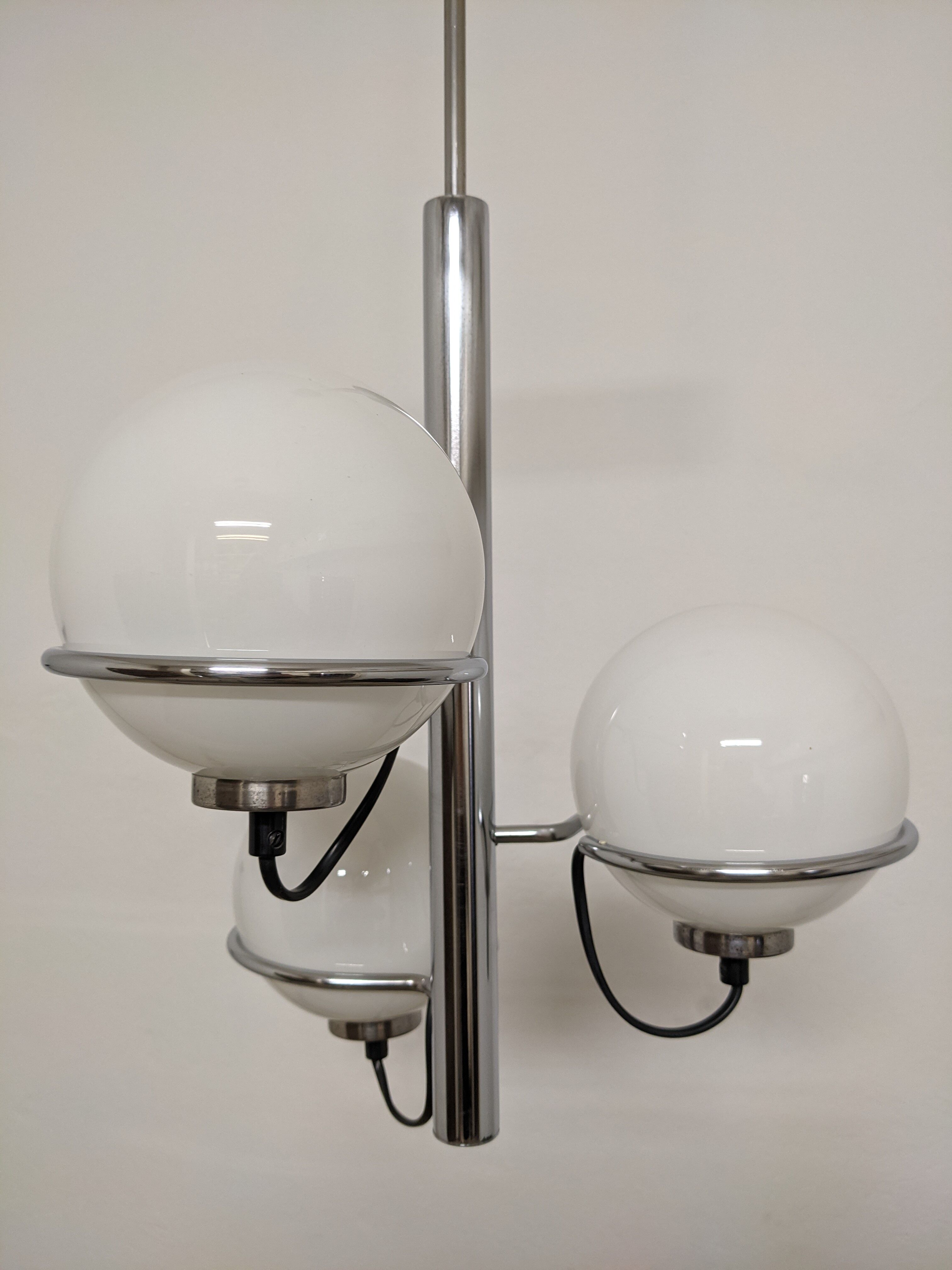 70s space age chandelier