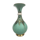 Vase boule à fût cintré en porcelaine vert céladon, XIXe