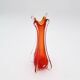 Murano Vase - Ouraline - Sommerso - Red & Yellow - 28cm