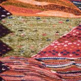 Kilim berbère multicolore, Maroc