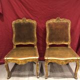 Pair of chairs Louis XV