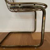 Gilded metal chairs