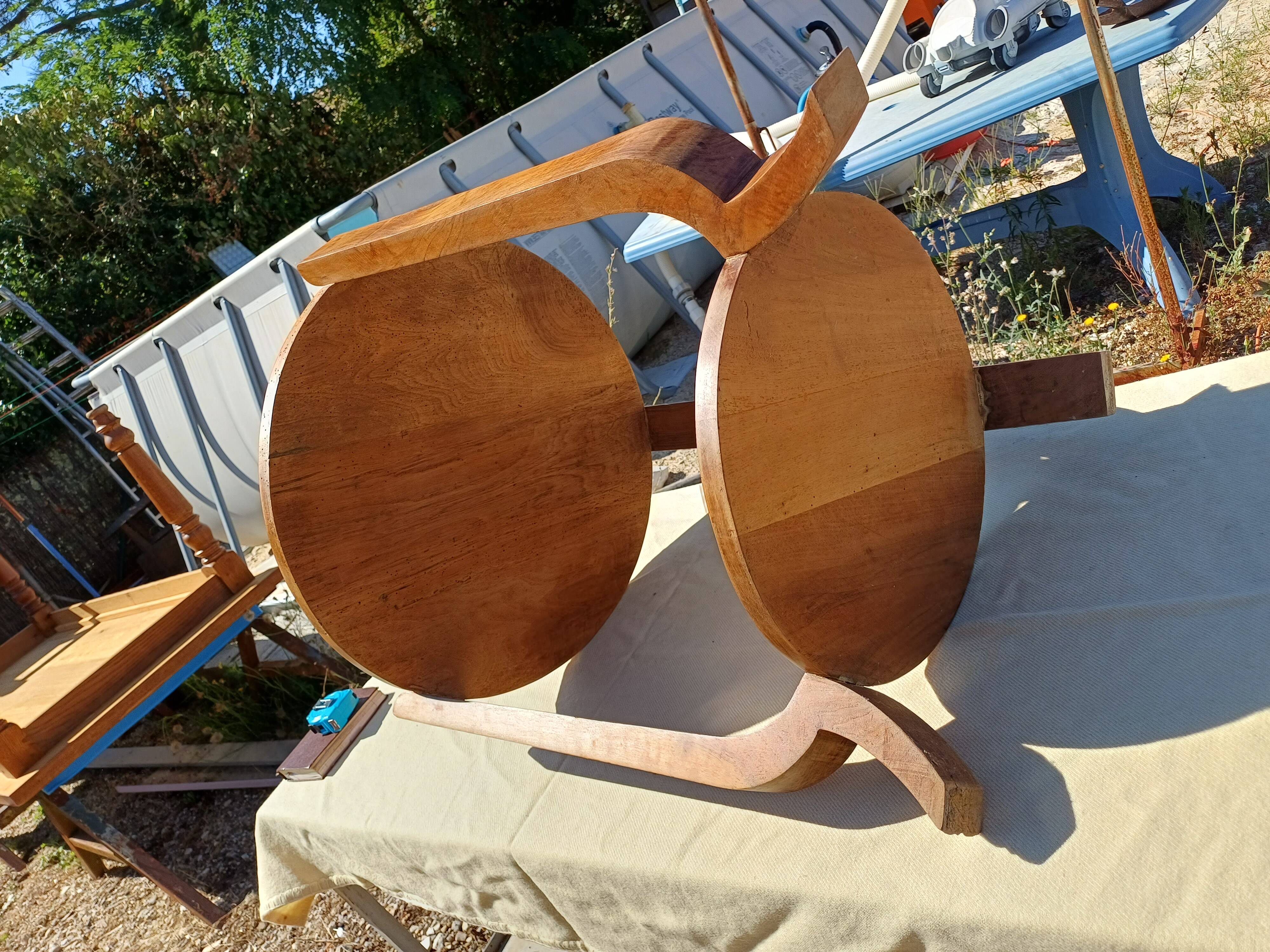 Art Deco Walnut Table