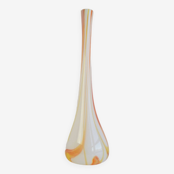 Large Design Annealed Vase, Czechoslovakia, 1970's.