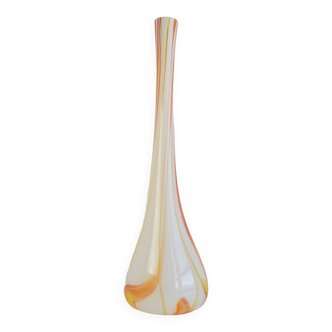 Large Design Annealed Vase, Czechoslovakia, 1970's.