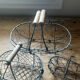 3 petits paniers à coquillages