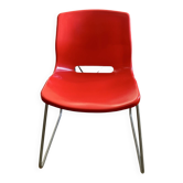 Chaise rouge Ikea vintage 90’s
