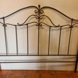 Iron headboard