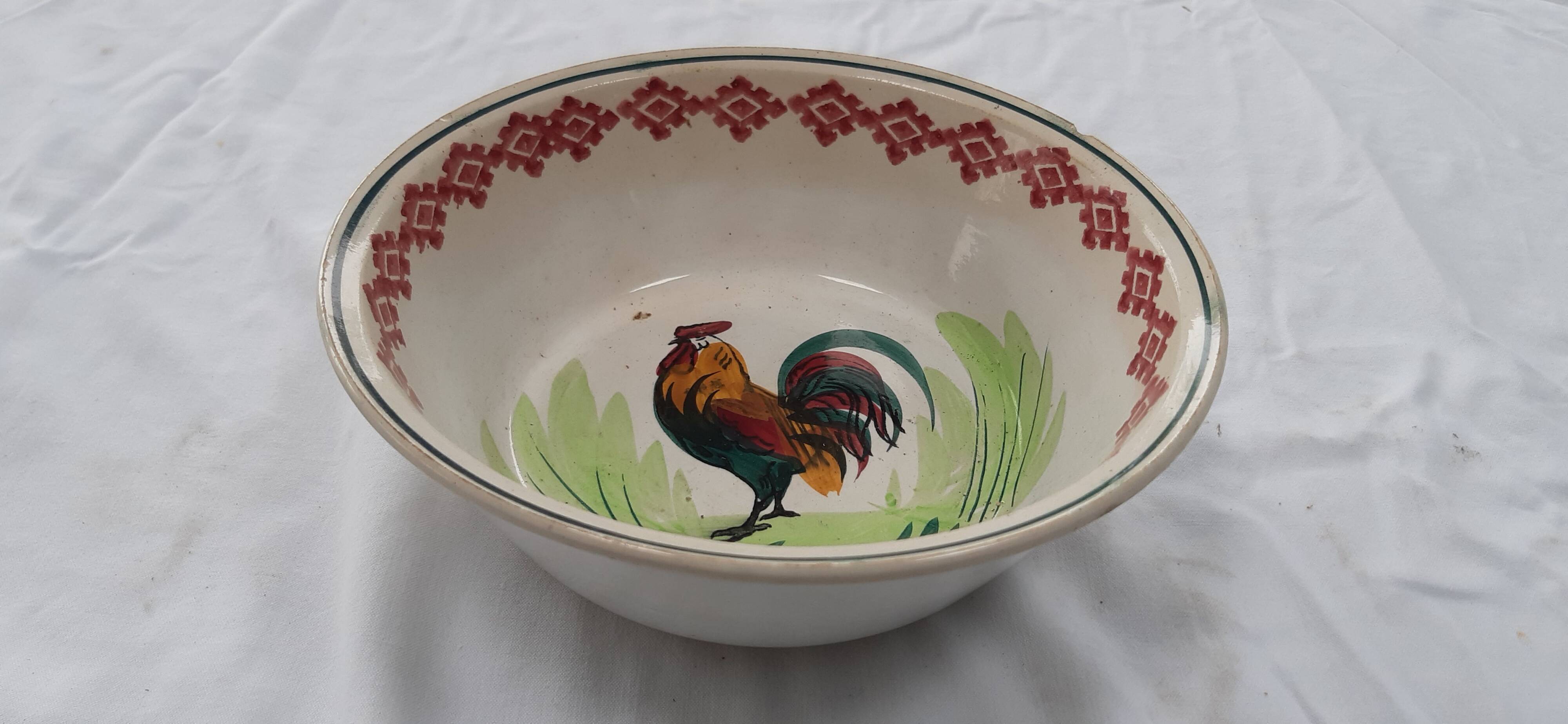 Old salad bowl, Moulin des loups Hamage