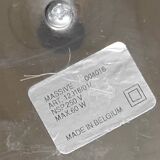 Massive UFO Gold Desk Lamp - 1970s