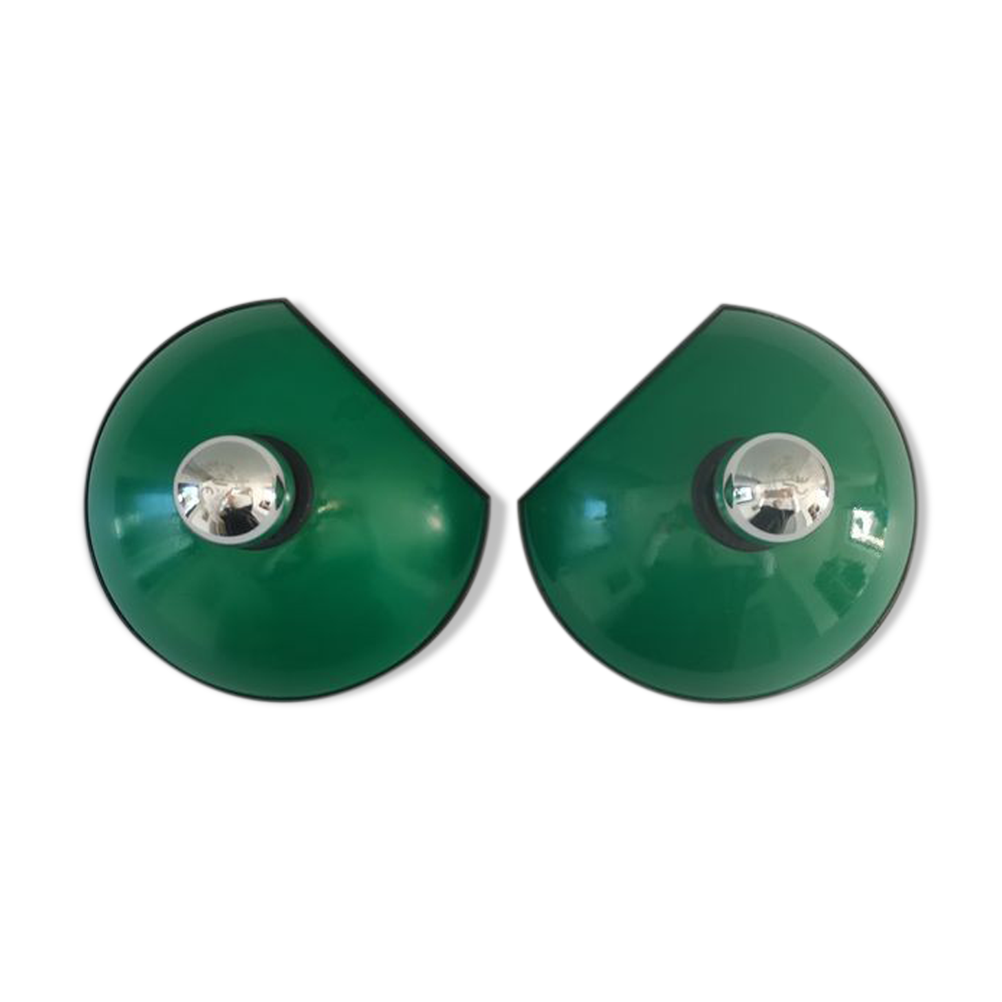 Pair of Italian design wall lamps T. Cimini for Lumina - "Emi"