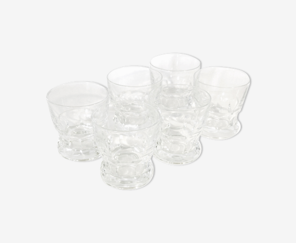 6 verres à whisky cristal
