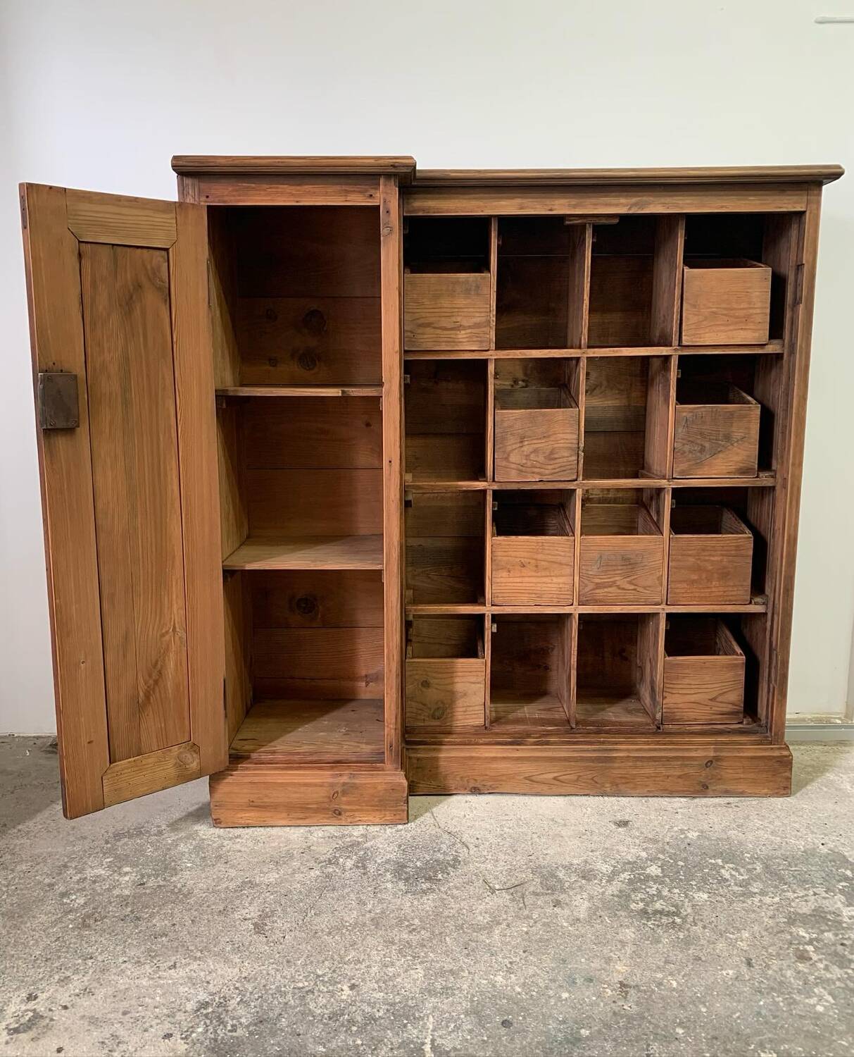 Old restored piece of furniture