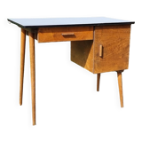 Scandinavian beech desk from the 70s