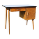 Scandinavian beech desk from the 70s