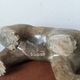 Bronze animal sculpture of a polar bear by Pierre Chenet.