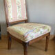 Low chair Louis XVI cherry pegged early nineteenth era
