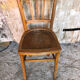 Chair bistrot luterma wood 70s vintage