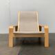 Pulkka lounge chair set in mid-century style with ottoman by Ilmari Lappalainen for Asko, Finland, 1960s.