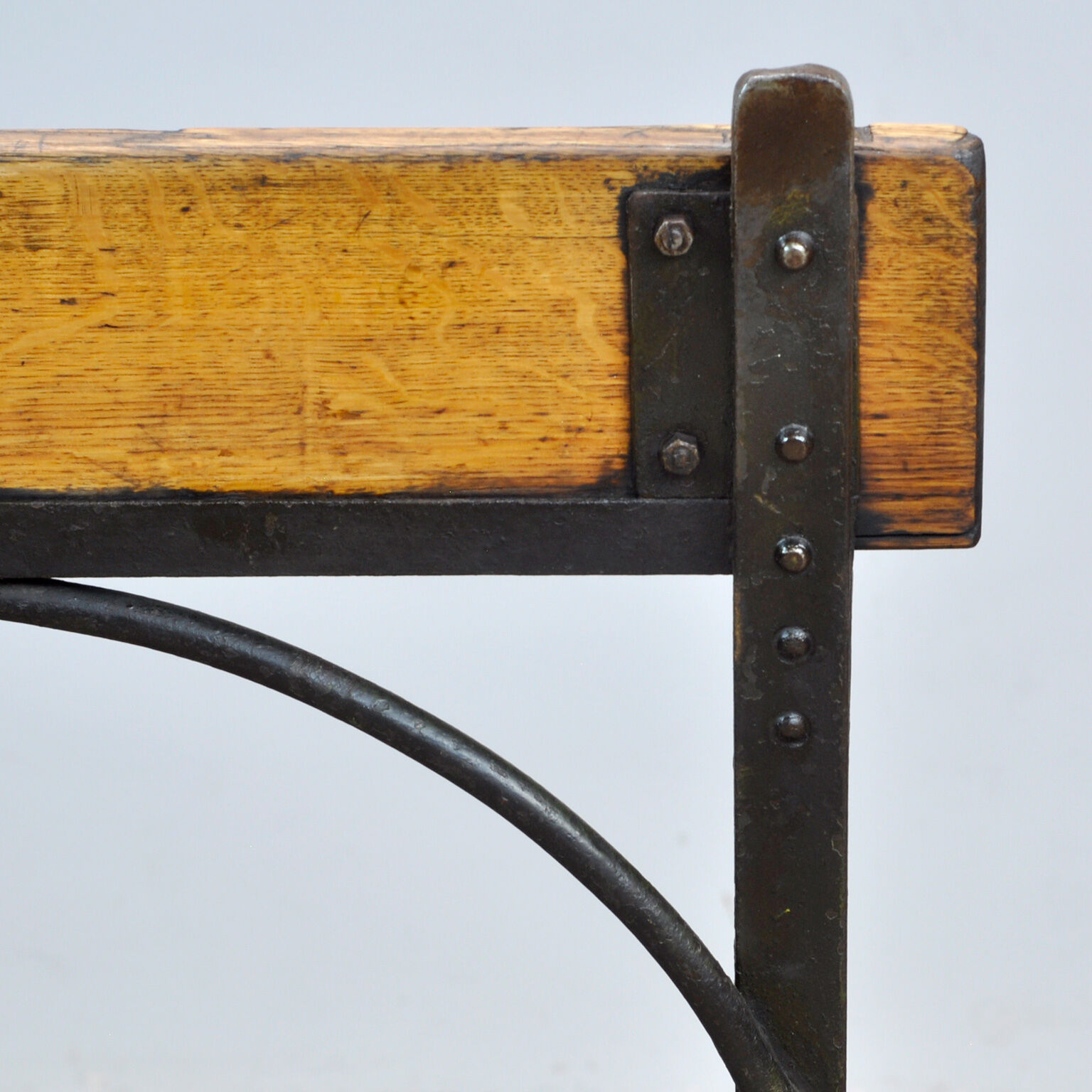 Monumental Park Bench, Circa 1900