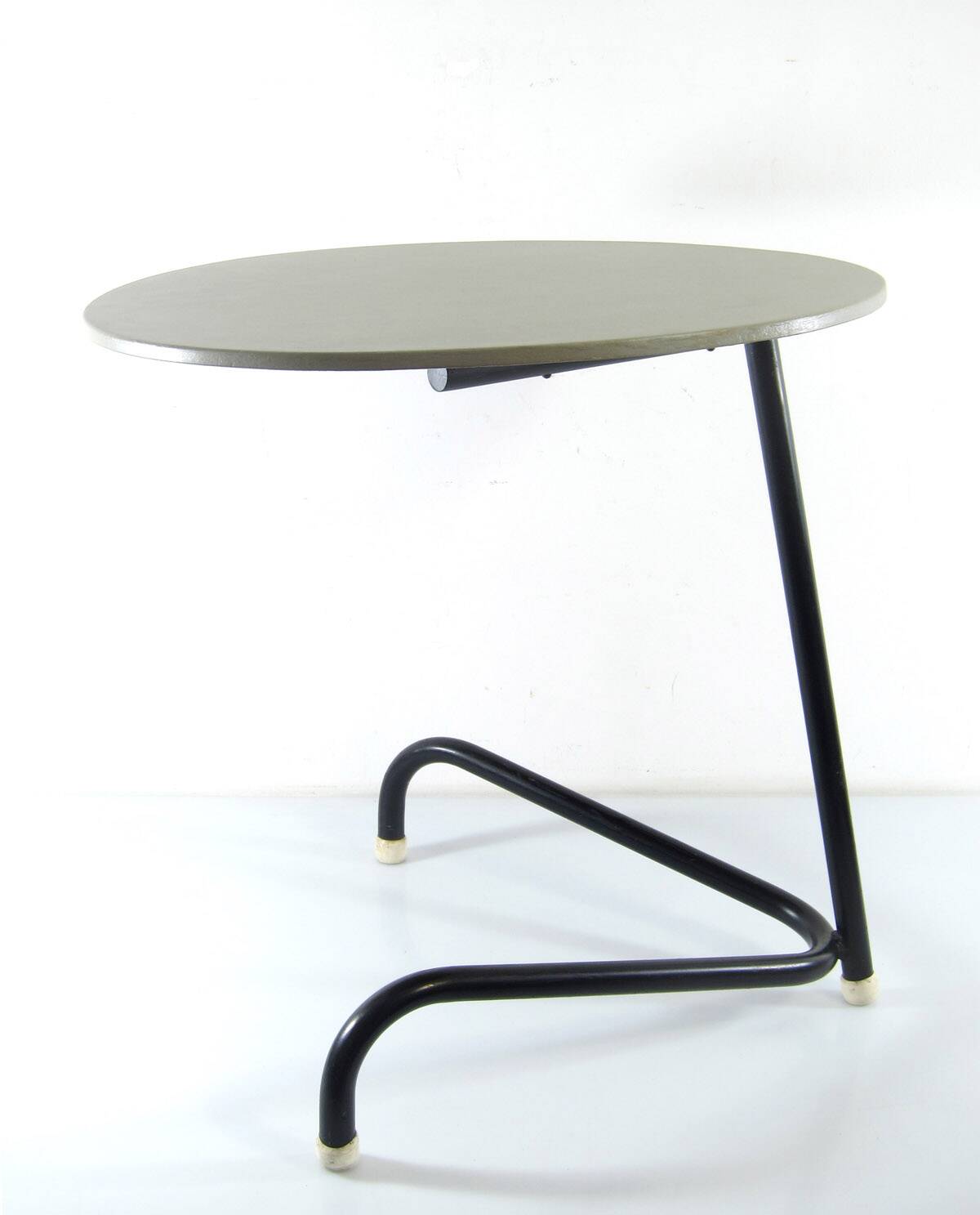 Rare 1950s Pilastro round side table
