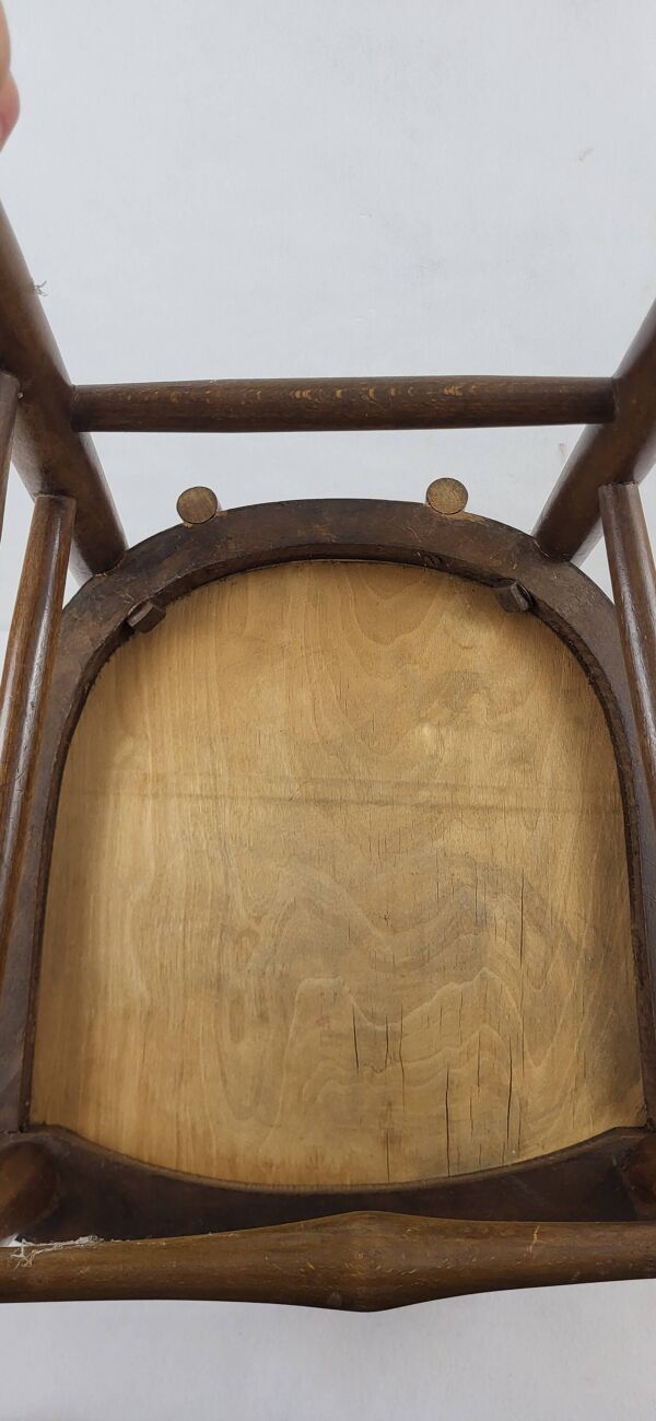 Chaise bistrot en bois courbé