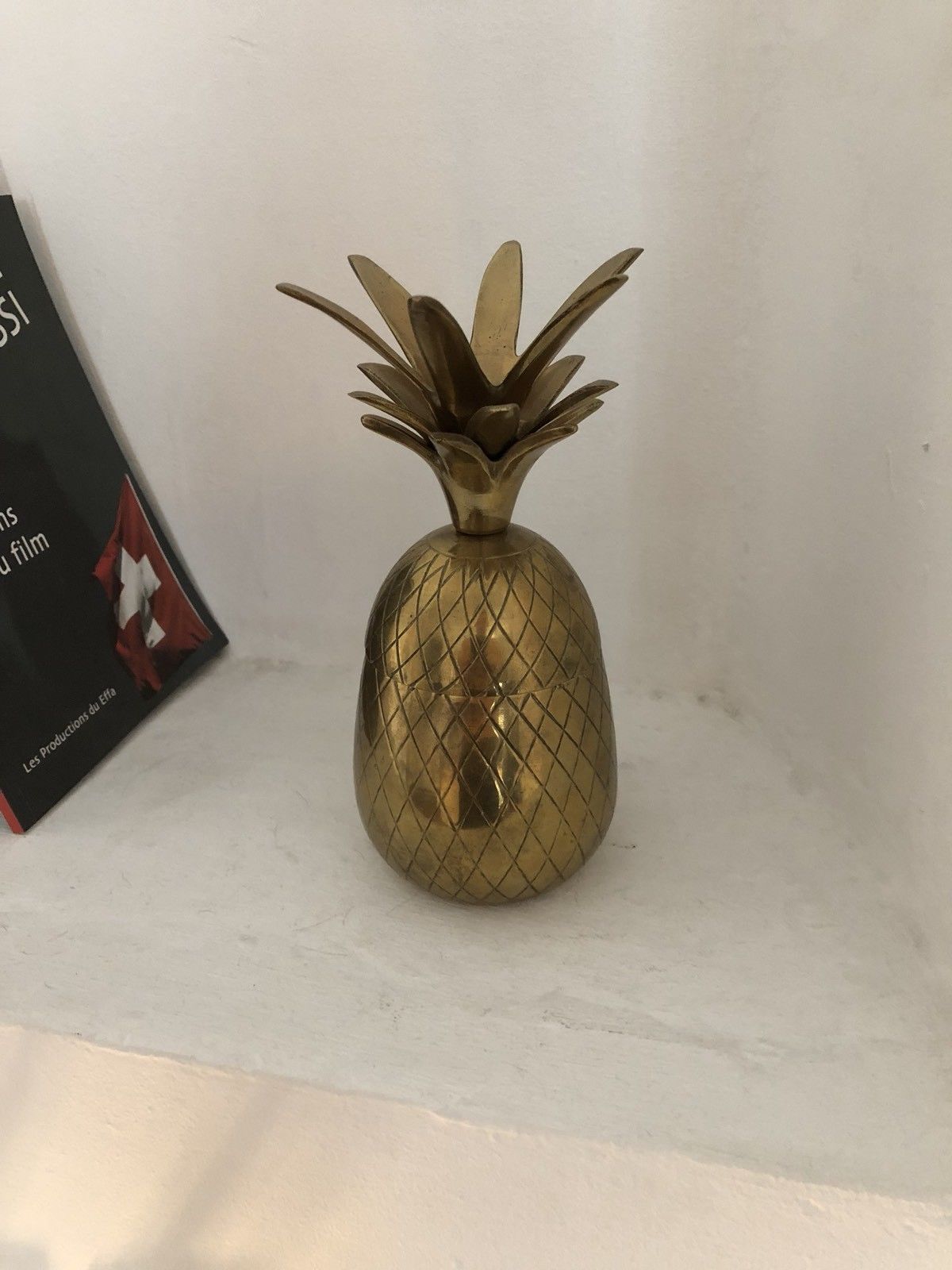 Pineapple brass decorative years 60