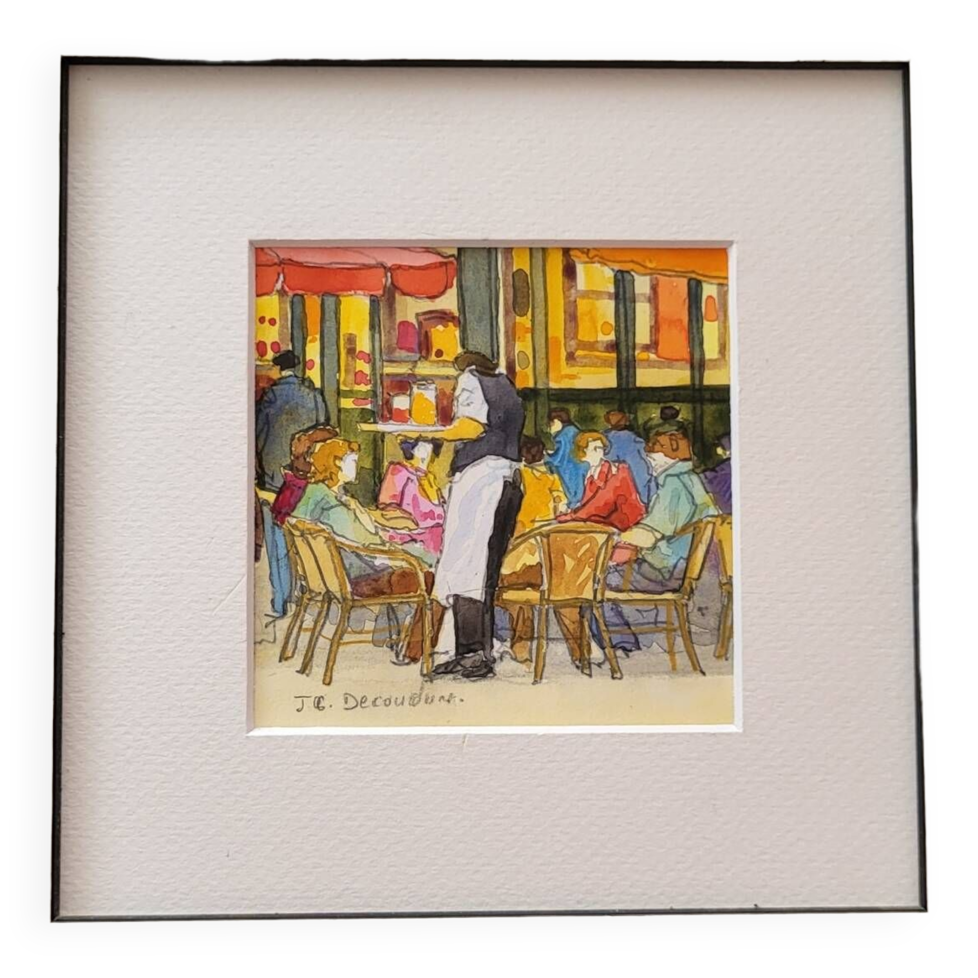 Painting JC Decoudun