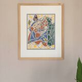 Mixed media by pierre clamagirand, 1934-2015