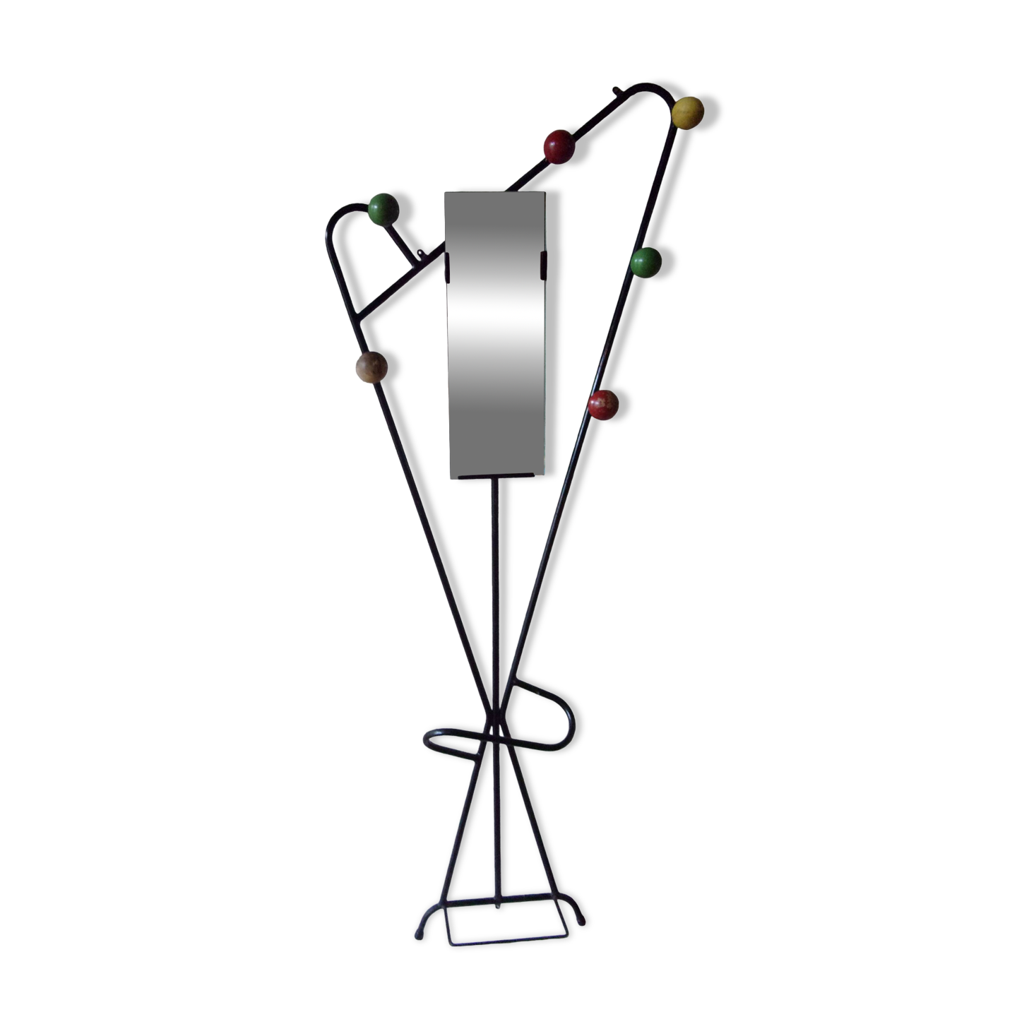 Wall-mounted locker "Atomic" by Roger Féraud, 1950