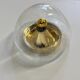 Hoffmeister bubble glass gold ceiling or wall lamp