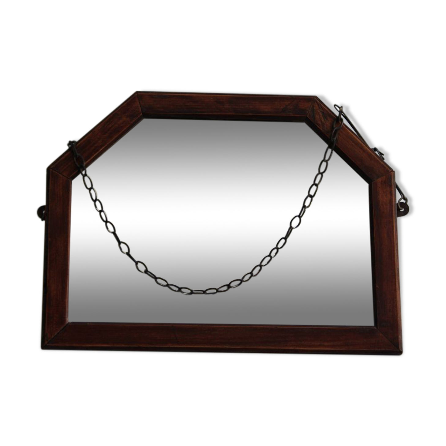 Wooden mirror