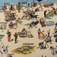 Old poster map of Algeria industry 1931