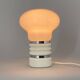 Mid-century Metal & Milk Glass Table Lamp, Italy