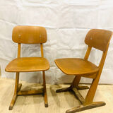 Chaise casala enfant circa 60