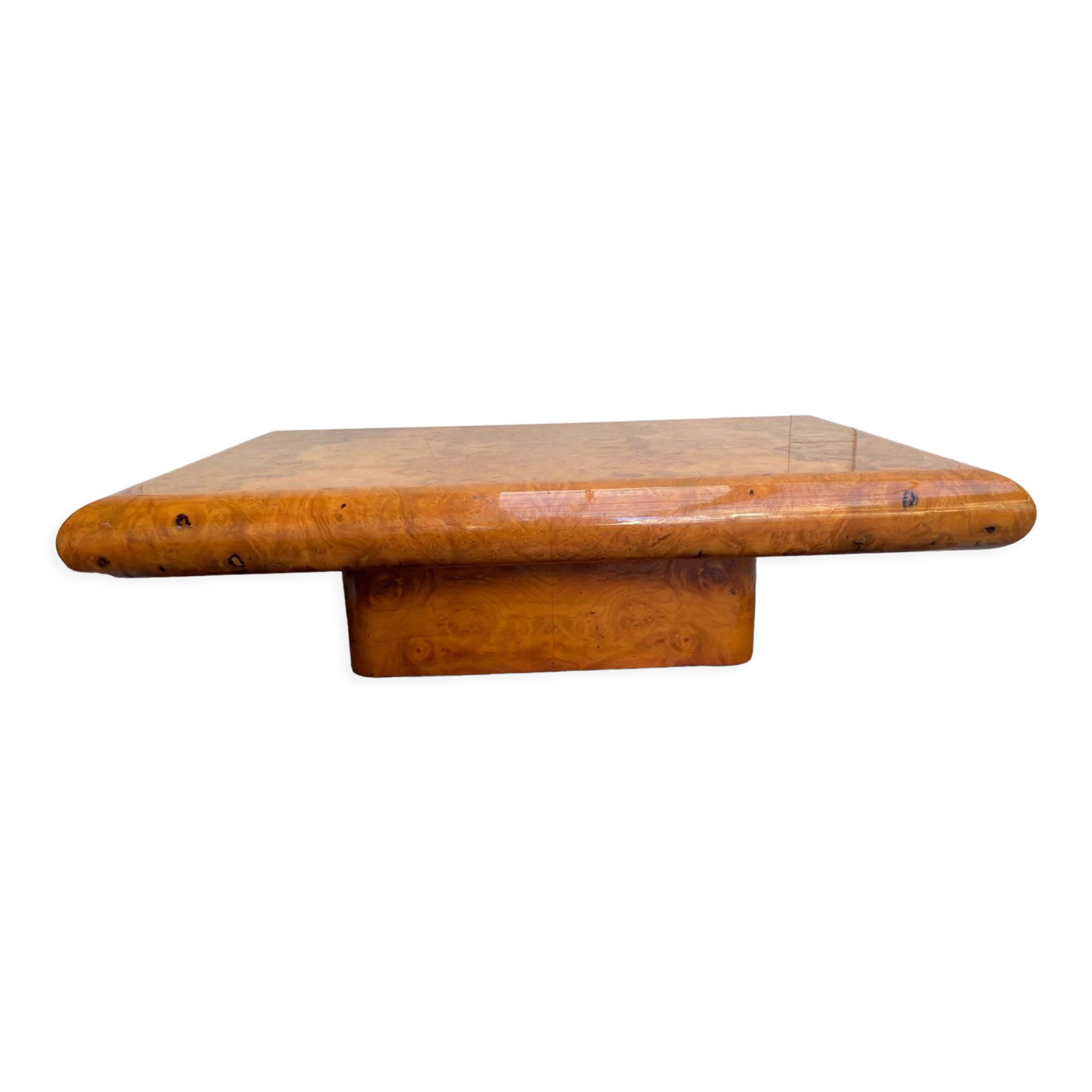 Table basse vintage orme