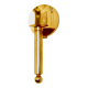 Vintage Swedish Brass Sconce by Gusum