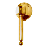 Vintage Swedish Brass Sconce by Gusum